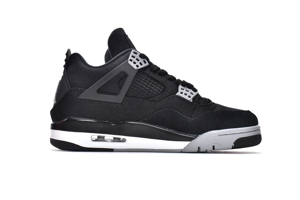 4 Retro SE Black Canvas
