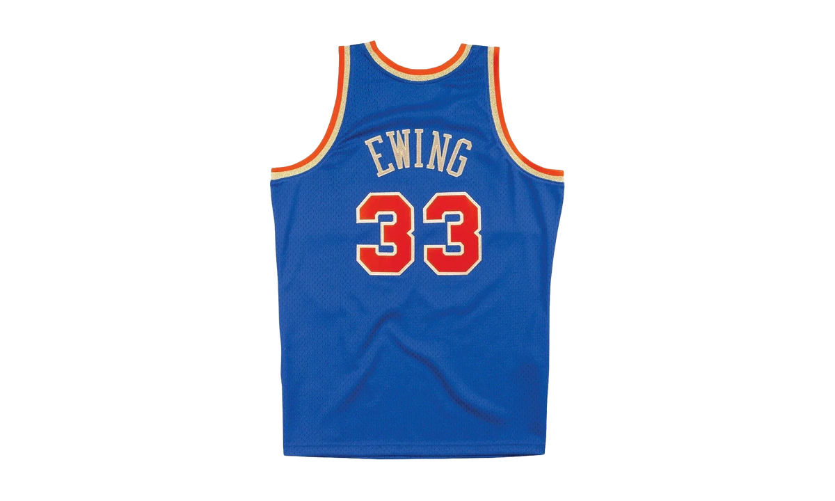 NBA Chinese New Year Patrick Ewing Swingman Jersey "1991 New York Knicks - Royal" SMJYNG18407 NYKROYA91PEW