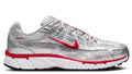 P-6000 Metallic Silver Gym Red