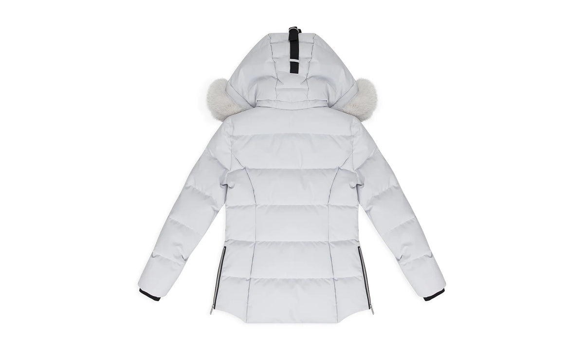 Cloud 3Q F Puffer Jacket Wmns "Grey Fur" MSK WOTW 0001