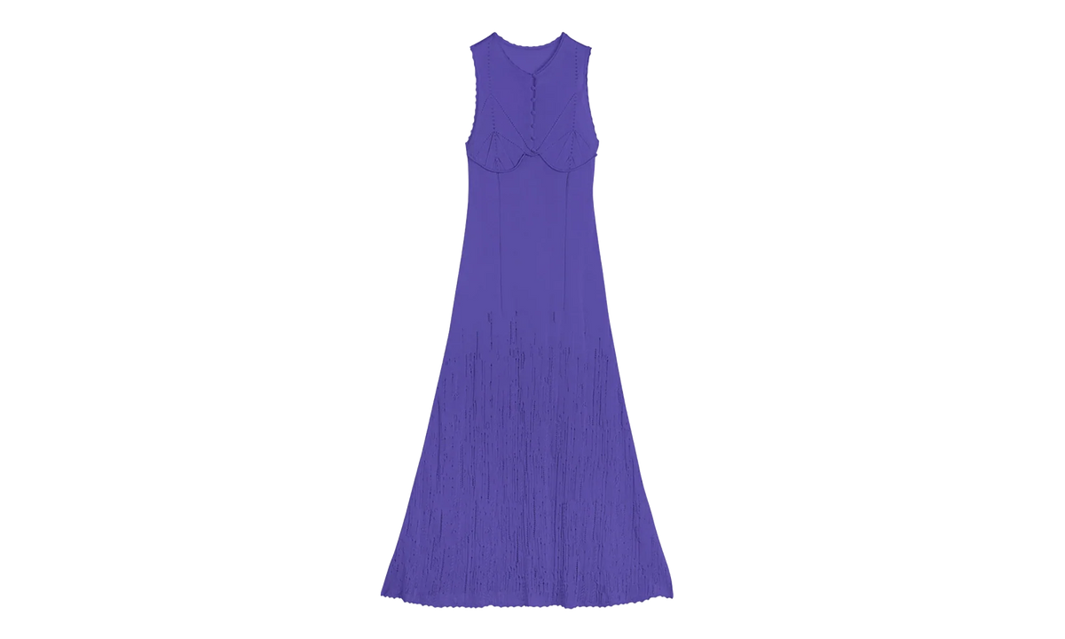 SLEEVELESS MIDI DRESS "BLEUET" RW DR0042 K034 E24 224