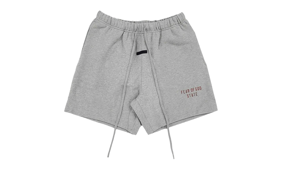 Mens Fleece Soccer Short "GREY" 160BT242001F