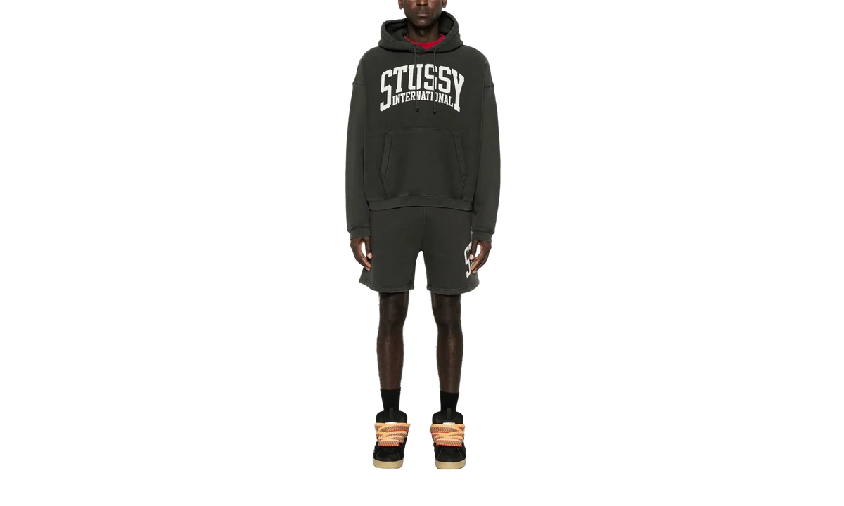 Stussy Intl Relaxed Hoodie "WASHED BLACK" 118550 WABL