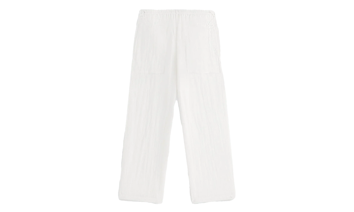 Kavi Sheer Monogram Pants WMNS "White" khw060340 101