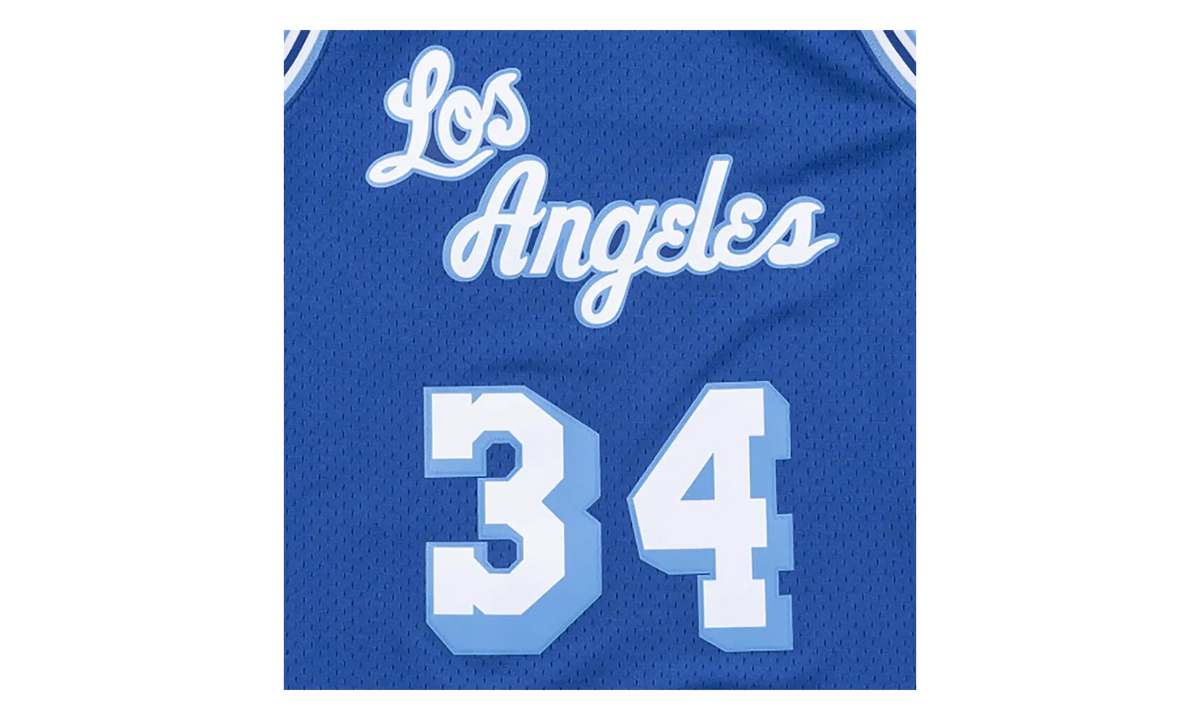 Los Angeles Lakers Shaquille Oneal Swingman Jersey "1996 - 97 Alt" WPNR1V4W