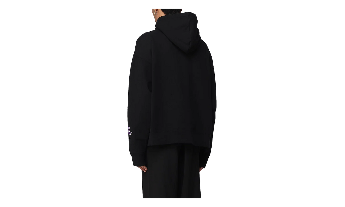 Face Logo Hooded Sweatshirt "Champion - Black" A10HD722 BLACK