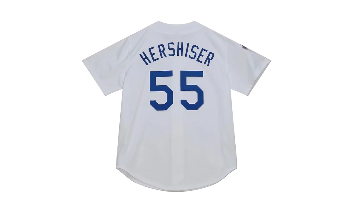 MLB Orel Hershiser World Series Home Jersey "1988 Los Angeles Dodgers – White" AJY15409 LAD88OHRWHIT