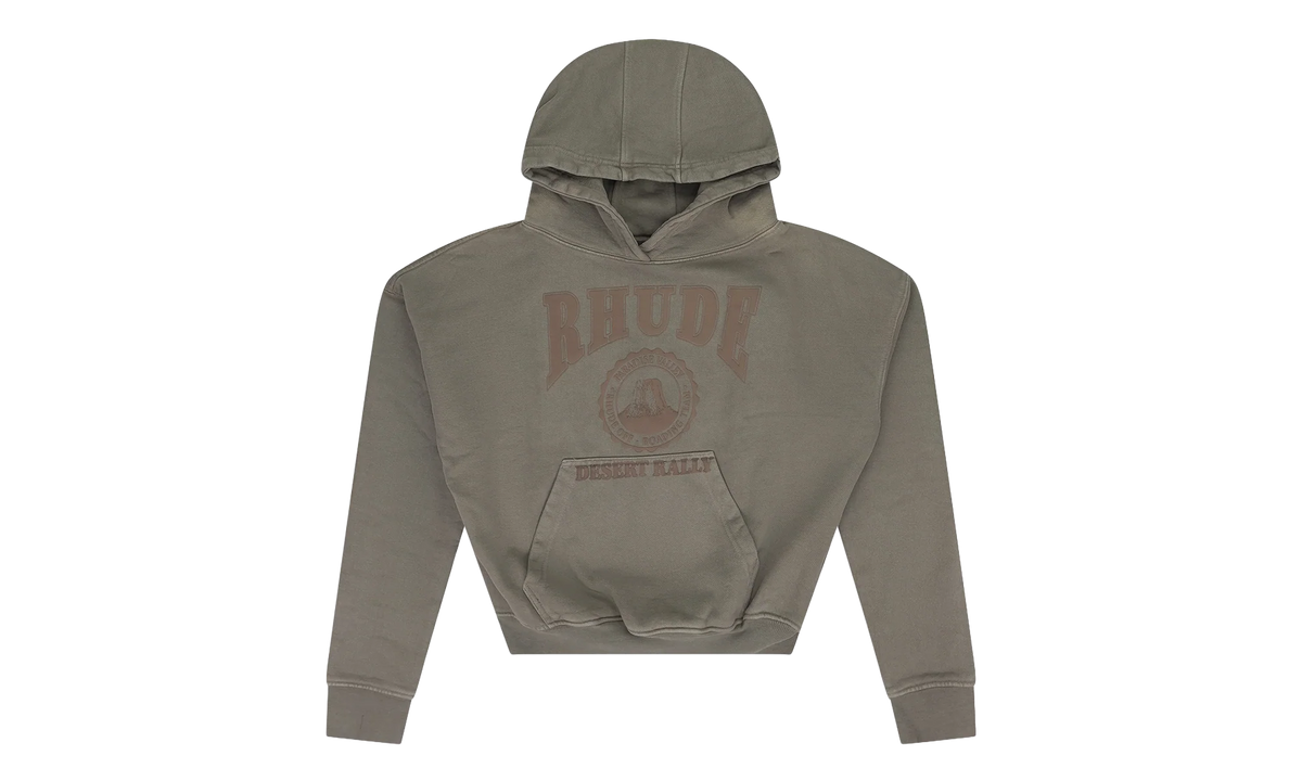 Desert Valley Cropped Hoodie "Elephant Green" RHPF23HO03012372 ELGRN