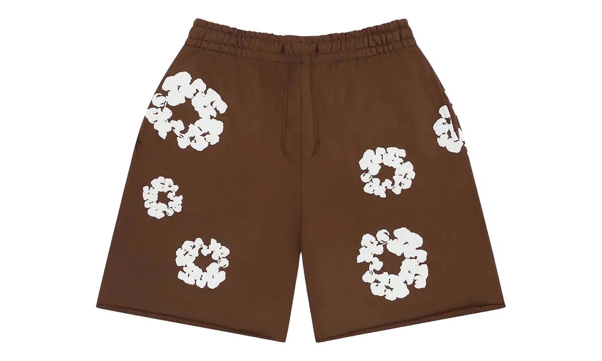 Cotton Wreath Sweatshorts "Brown" DT450