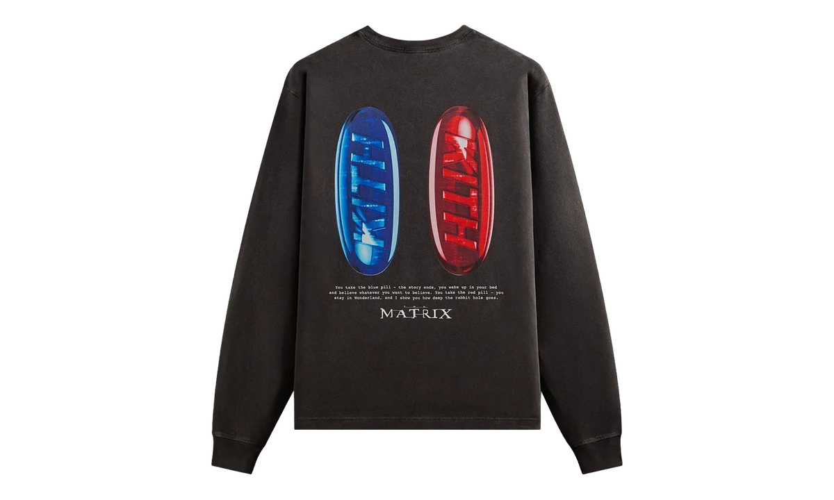 Matrix Red Pill Blue Pill LS Tee "Black" KHM035058 001
