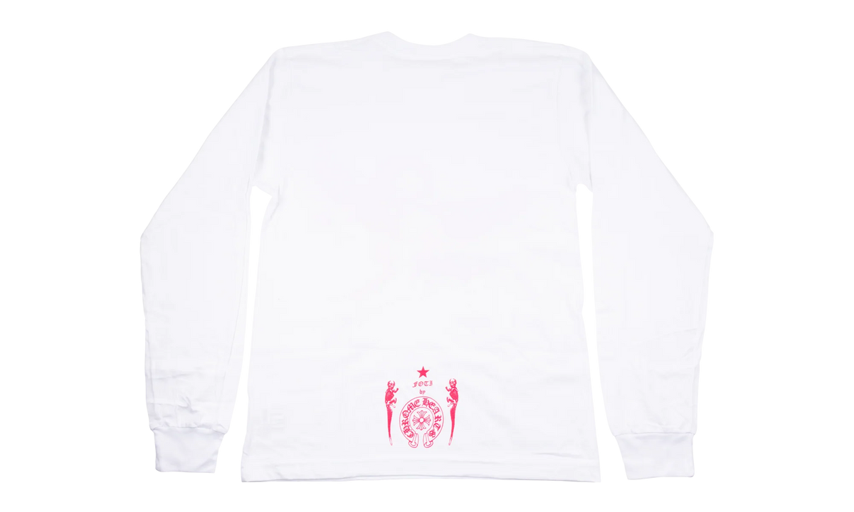 FOTI LONG SLEEVE "WHITE / PINK" CHRM0777
