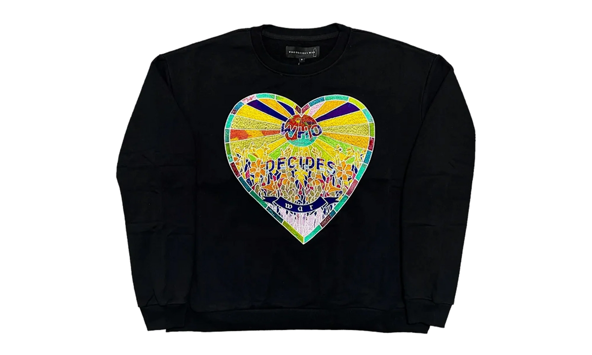 Endearment Crewneck Sweatshirt "Coal" 231389M204033