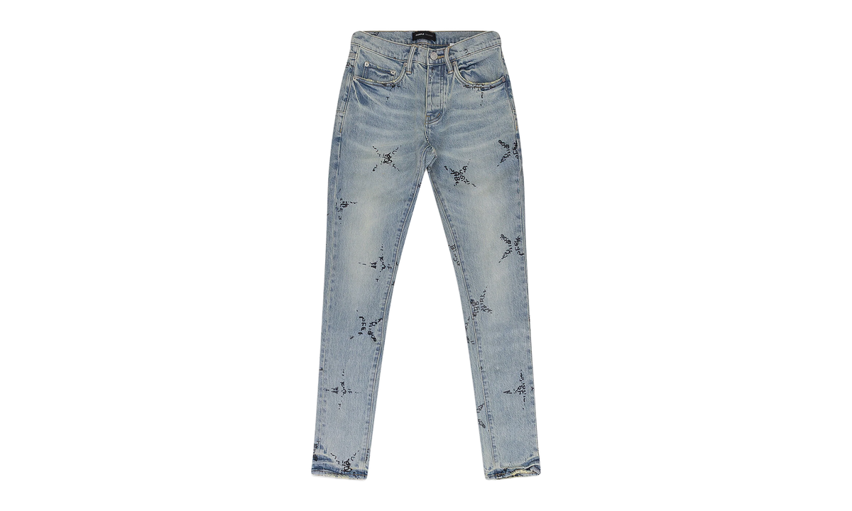 Star Monogram P001 Skinny Jeans "Blue" P001_BMLI824