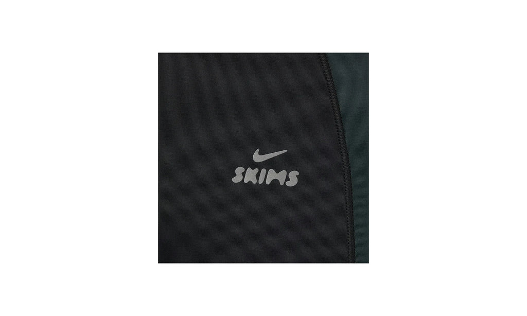 SHINE FRONT ZIP BRA "Nike - Obsidian And Dark Teal" SKM048
