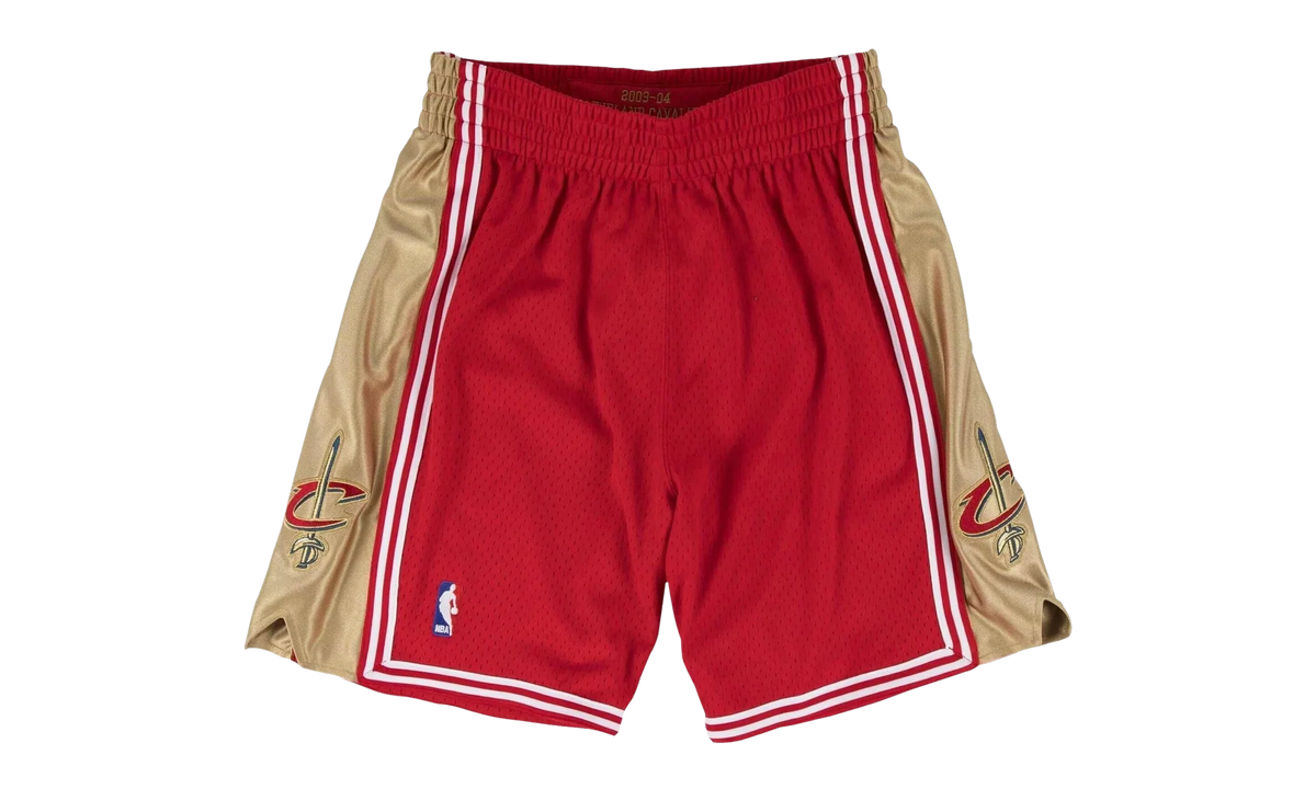 NBA Authentic Shorts "2003-04 Cleveland Cavaliers - Red / Gold" 369PCVW03CCA