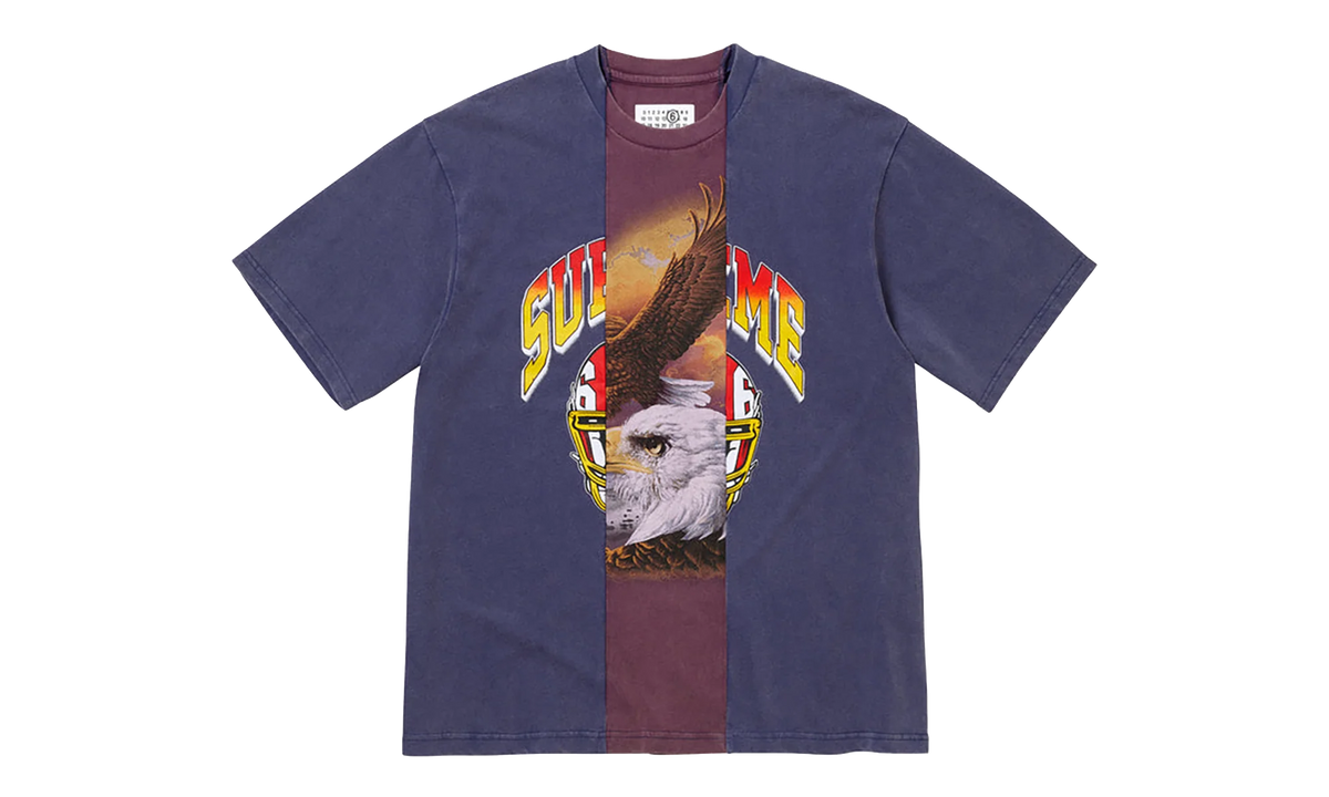 MM6 Maison Margiela Split S/S Top "SS26 - Navy" SU27179