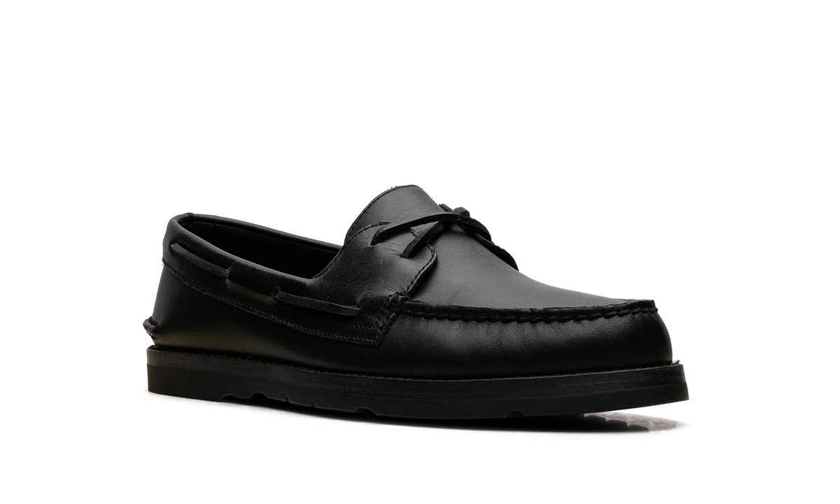 Vachetta Leather Boat Shoe "Todd Snyder Black" 17185745