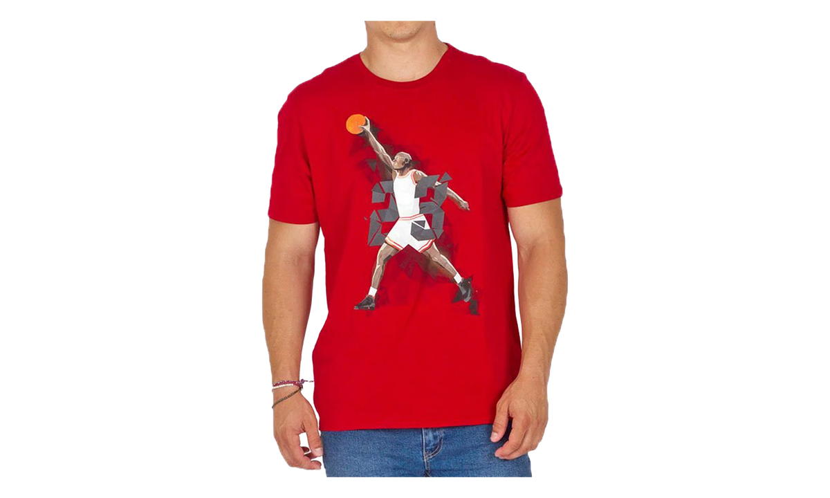 Air Jordan IX West Madison St. T-shirt "Gym Red / Black" 687820 687