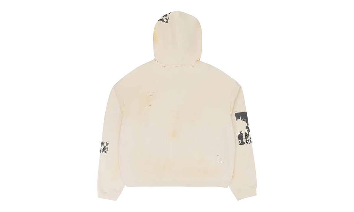 Flashlight Zip Up Hoodie "Cream" BC25SSHA07 WHIT