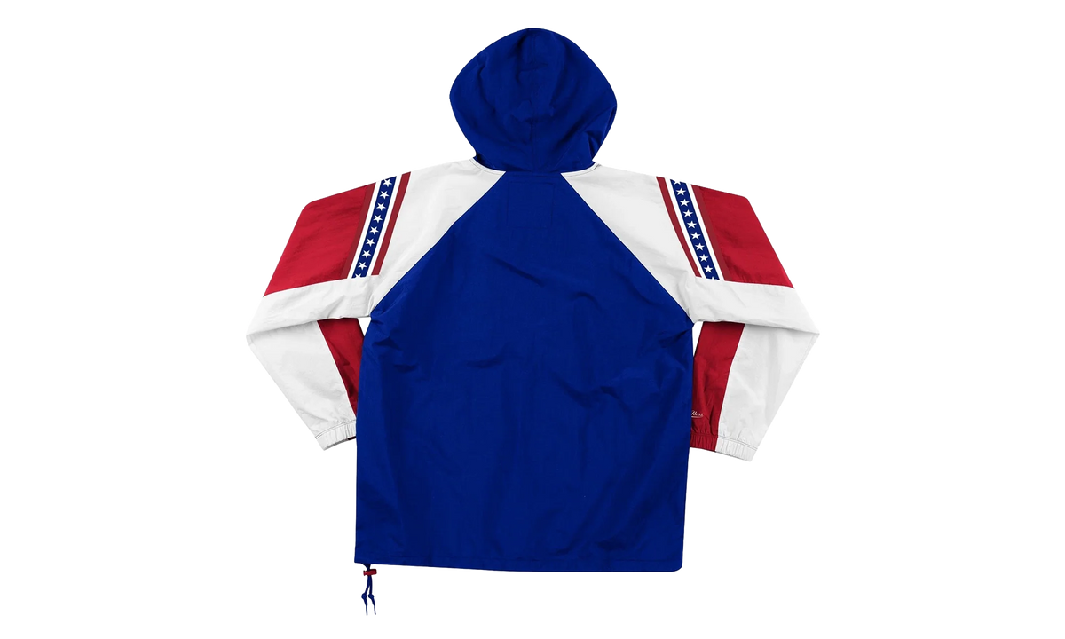 NBA Half-Zip Anorak Jacket "Philadelphia 76ers - Royal" HFZPDA19008 P76ROYA
