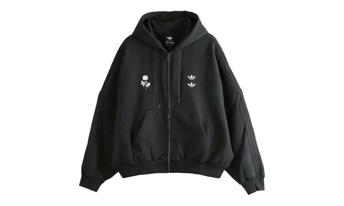 Zip Hoodie "Willy Chavarria - Black" KD9346