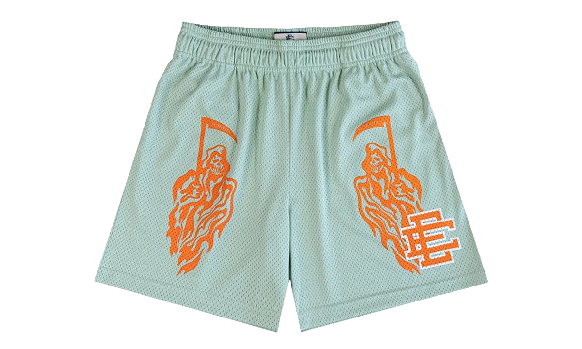 EE BASIC SHORT "WARREN LOTAS - Silt Green/Orange" EE696