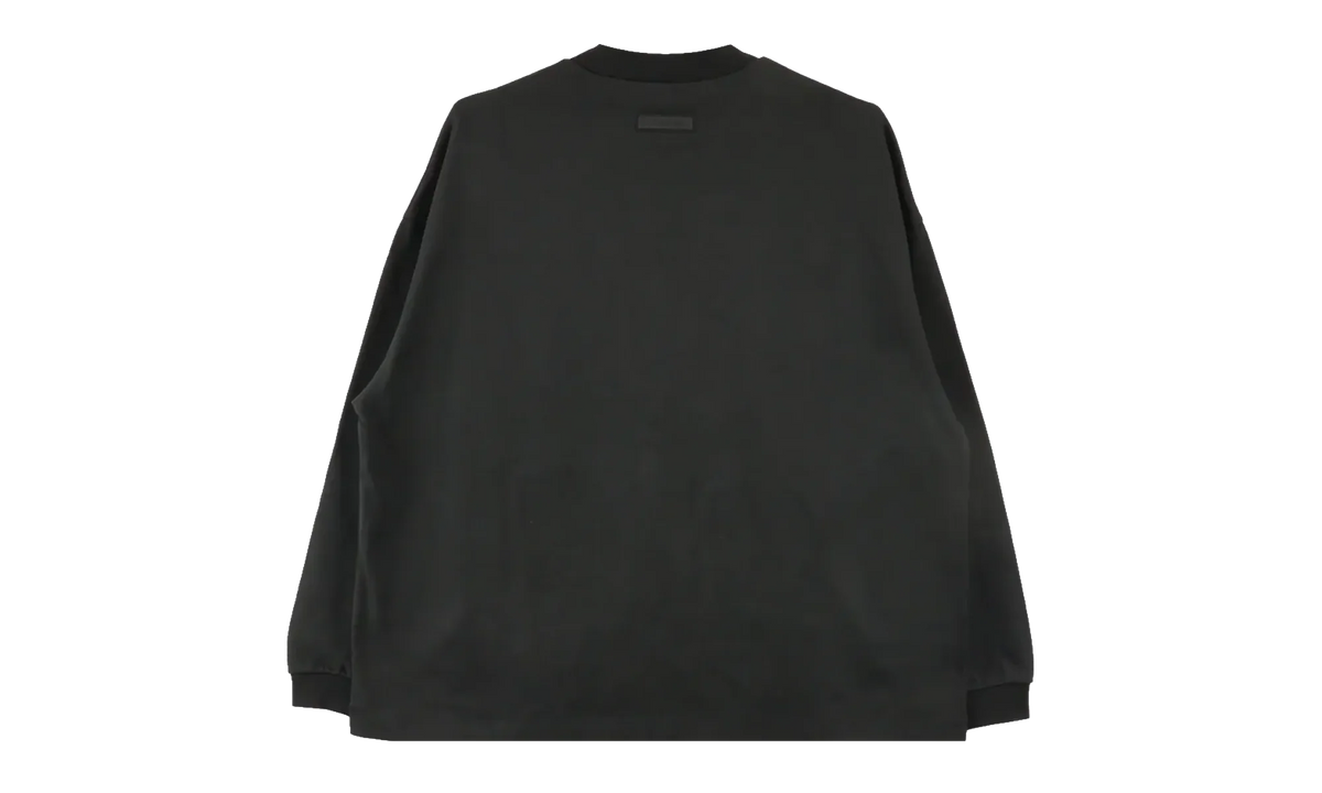 Heavy Jersey Long Sleeve Tee Shirt "Jet Black" 125SP242014F