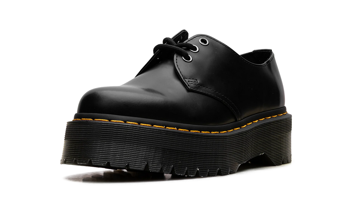 1461 Quad Polished Smooth Leather Derby "Black" 25567001