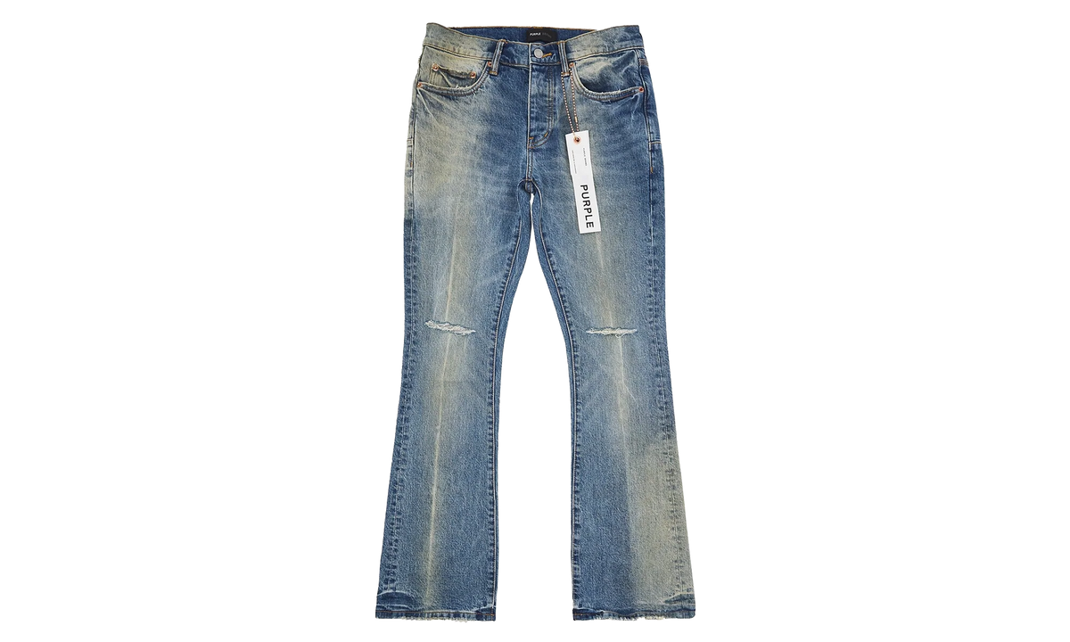 Gaia Blowout Flared Denim "Blue" P004 GBMF225