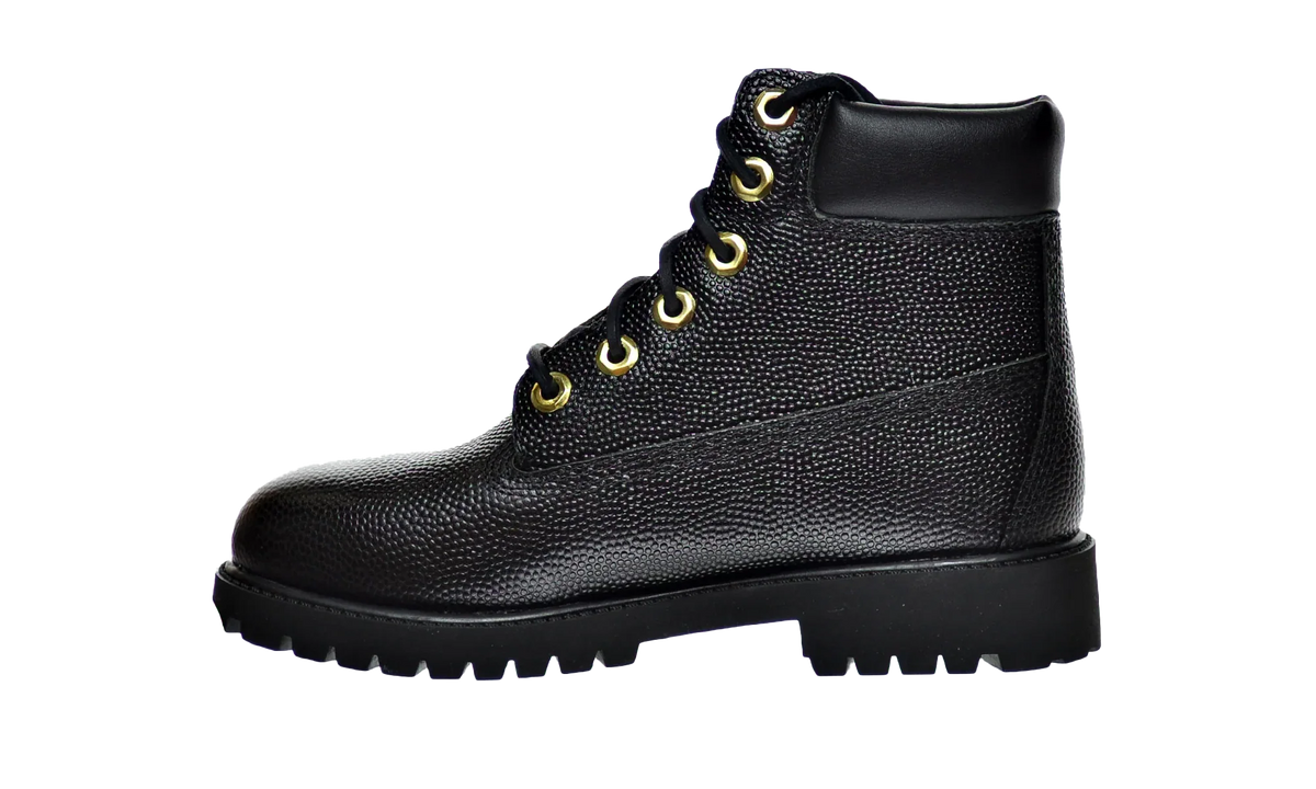 6 Inch Premium Football Leather Boot GS "Black" TB0A1716