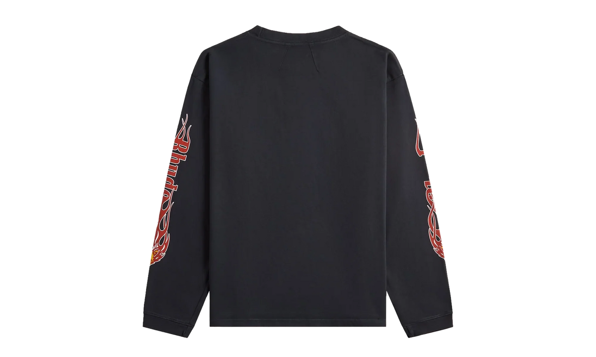 MESA STALLION LONG SLEEVES SWEATSHIRT "Vintage Black / Red / Yellow" RHFW25TT08012 3169