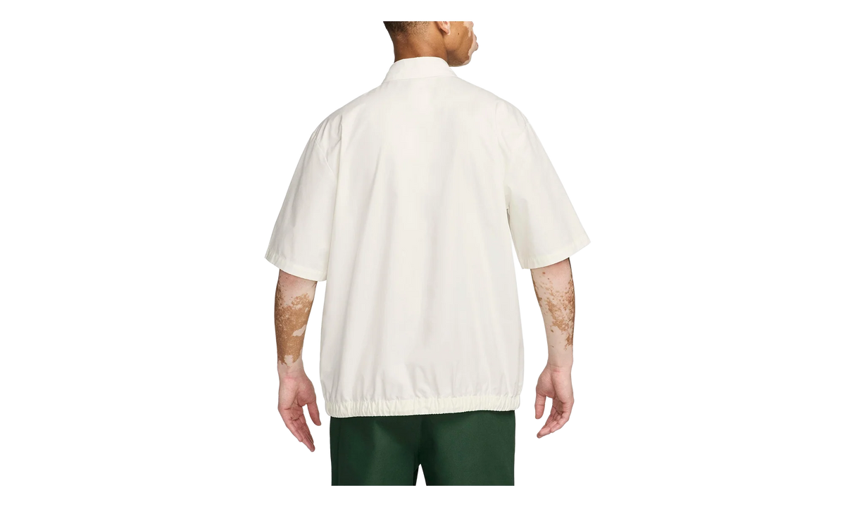 Club Button-Up Short Sleeve Oxford Shirt "Sail / Black" FN3902 133