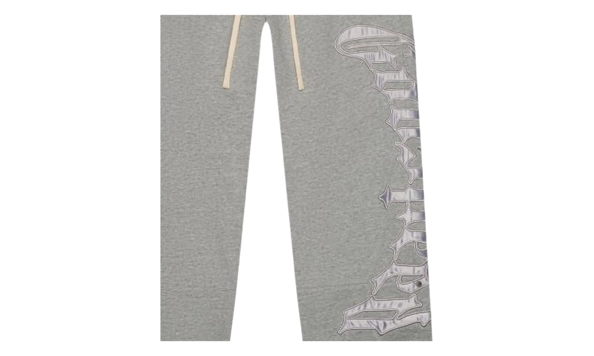 OG Logo Sweatpants V2 "Dark Grey / Silver Satin" GS065