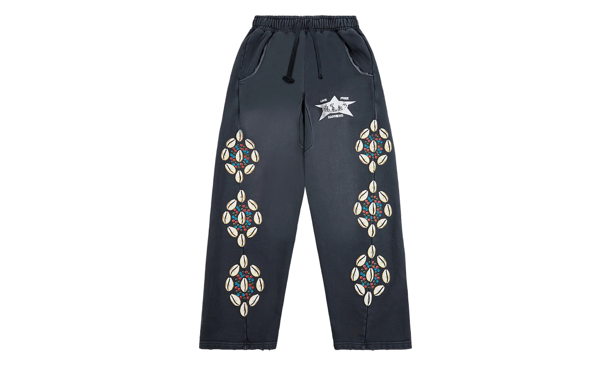 Cowrie Shell Sweatpant "Black" BAR24