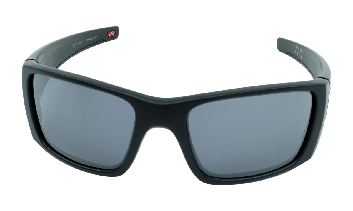 Fuel Cell Sunglasses "SI Matte Black Steel Flags / Black Iridium" OO9096 82