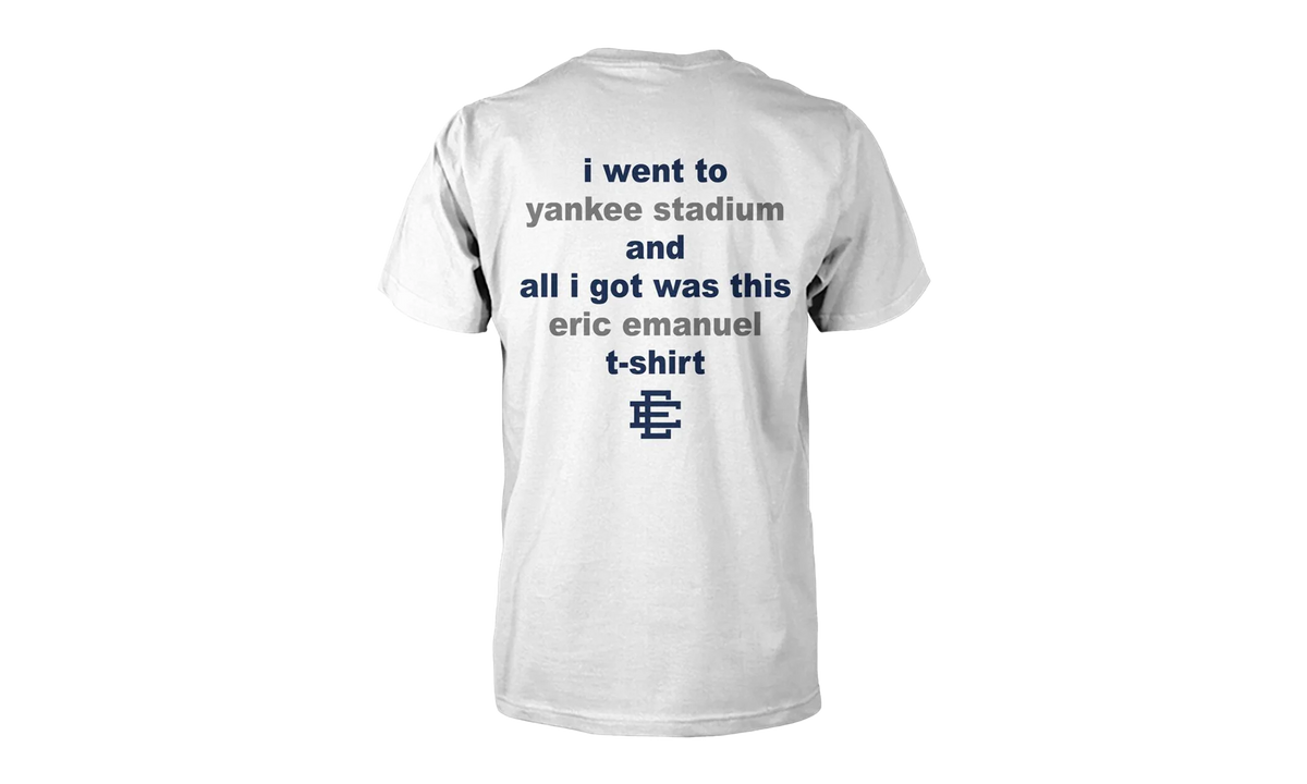 EE New York Yankees T-Shirt "White / Navy" EE329