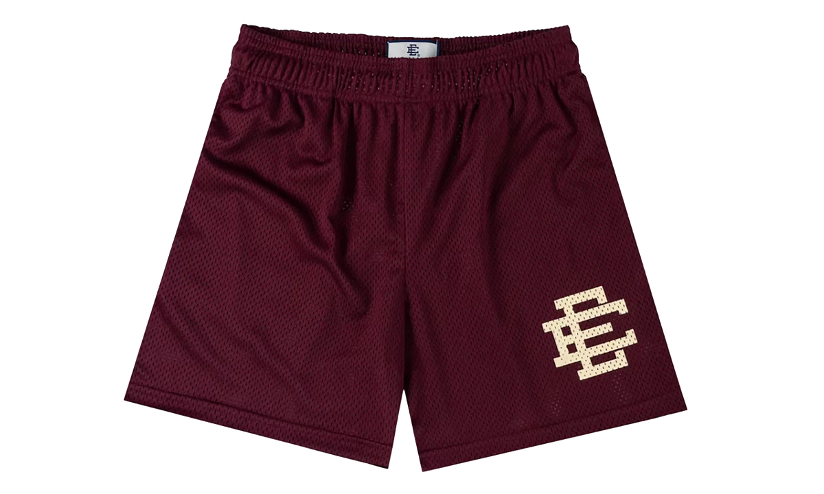EE BASIC SHORT "SS24 - Maroon/Off White" EE619