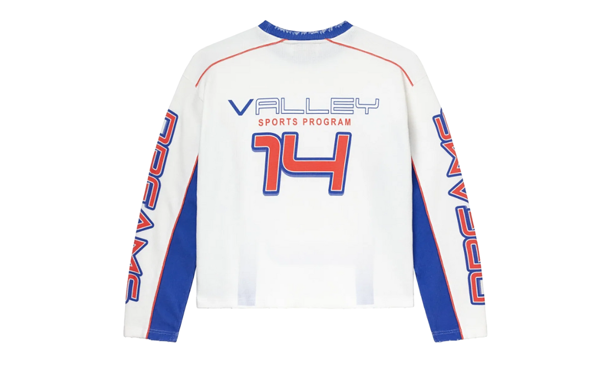 Air Force Thermal Sweatshirt "White / Blue" VAL114