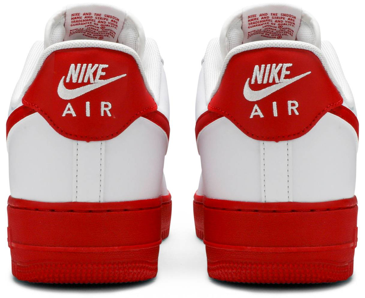 Air Force 1 Low White Red Midsole