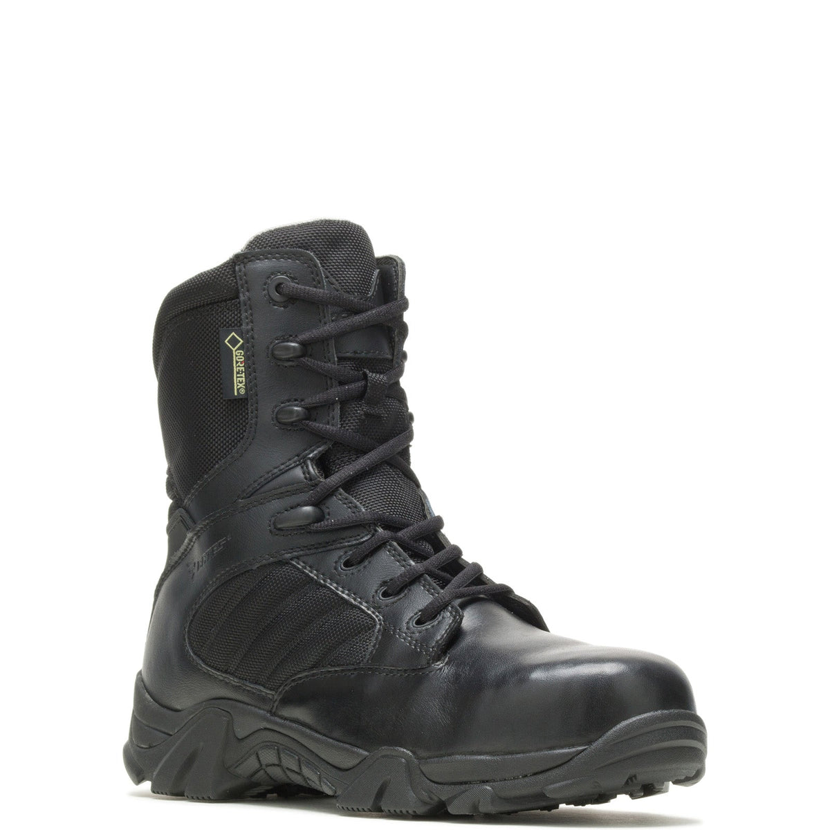 Bates GX 8 Safety Toe E02272 Mens Black Leather Lace Up Tactical Boots