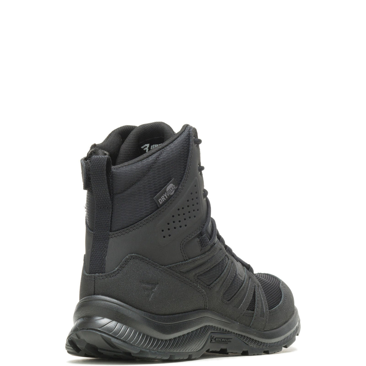 Bates Rallyforce Tall Zip E04170 Mens Black Leather Lace Up Tactical Boots
