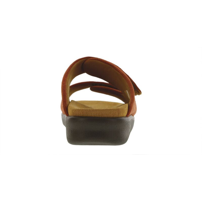 Women's Cozy Slide Sandal in  Rust