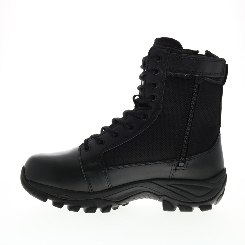 Bates Fuse Tall Size Zip E06510 Mens Black Leather Tactical Boots