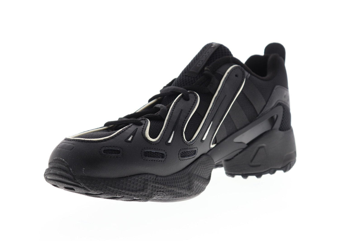EQT Gazelle EE7745 Mens Black Low Top Lace Up Athletic Running Shoes