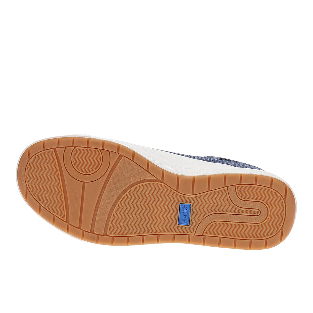 Park Stripe Chambray Lace Up Sneakers