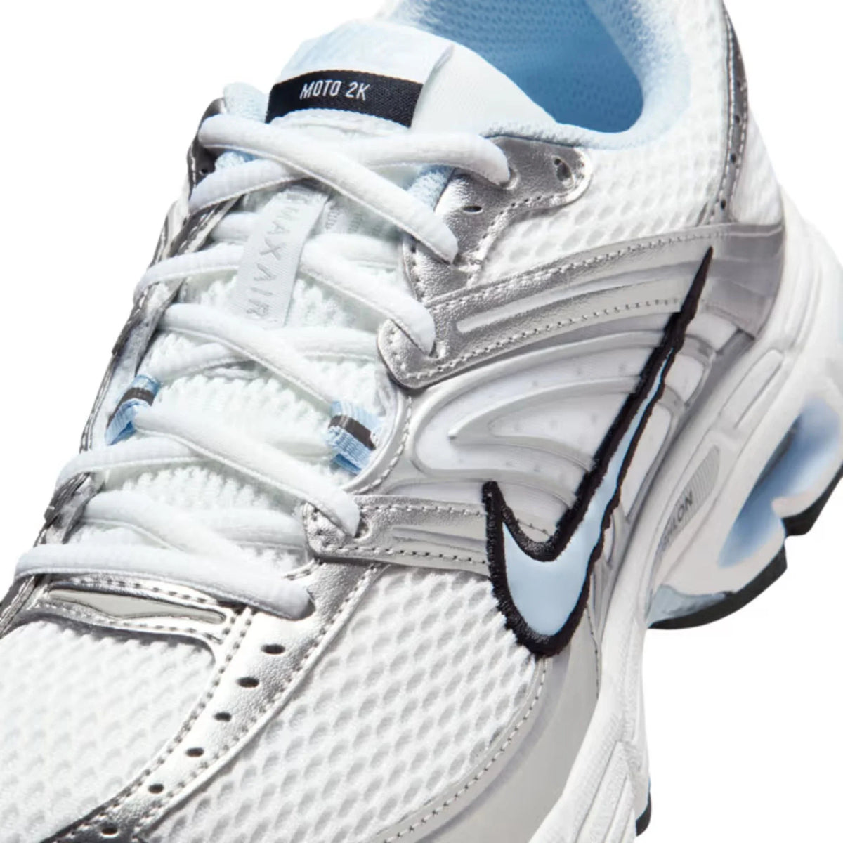 Air Max Moto 2K 'White Silver Black Hydrogen Blue' Women's (2026)