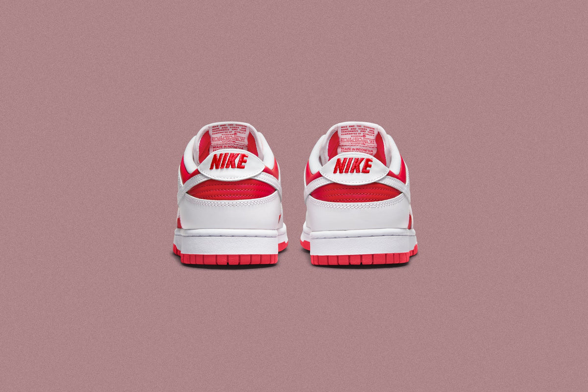 Dunk Low Retro 'Championship' - University Red/White