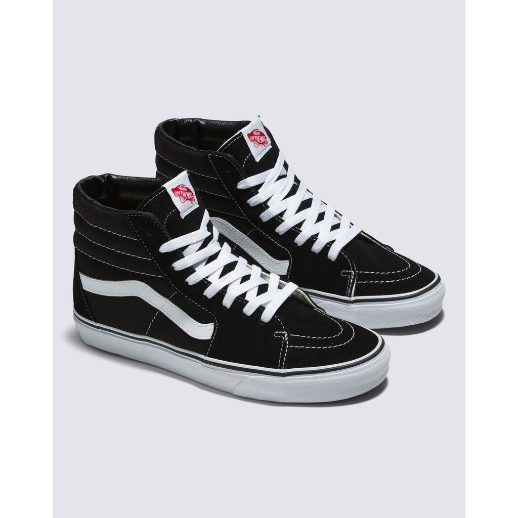 Sk8-Hi Shoe in Black Black White