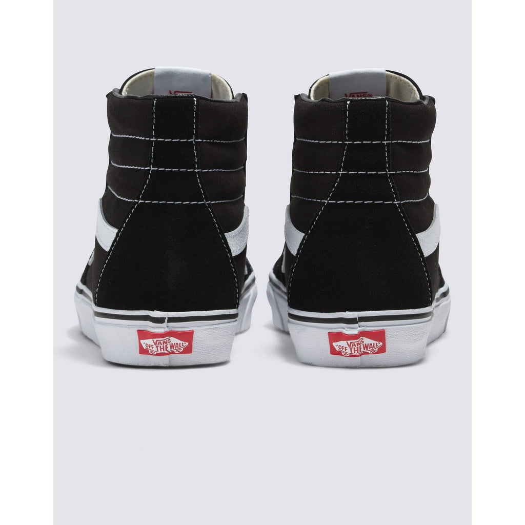 Sk8-Hi Shoe in Black Black White