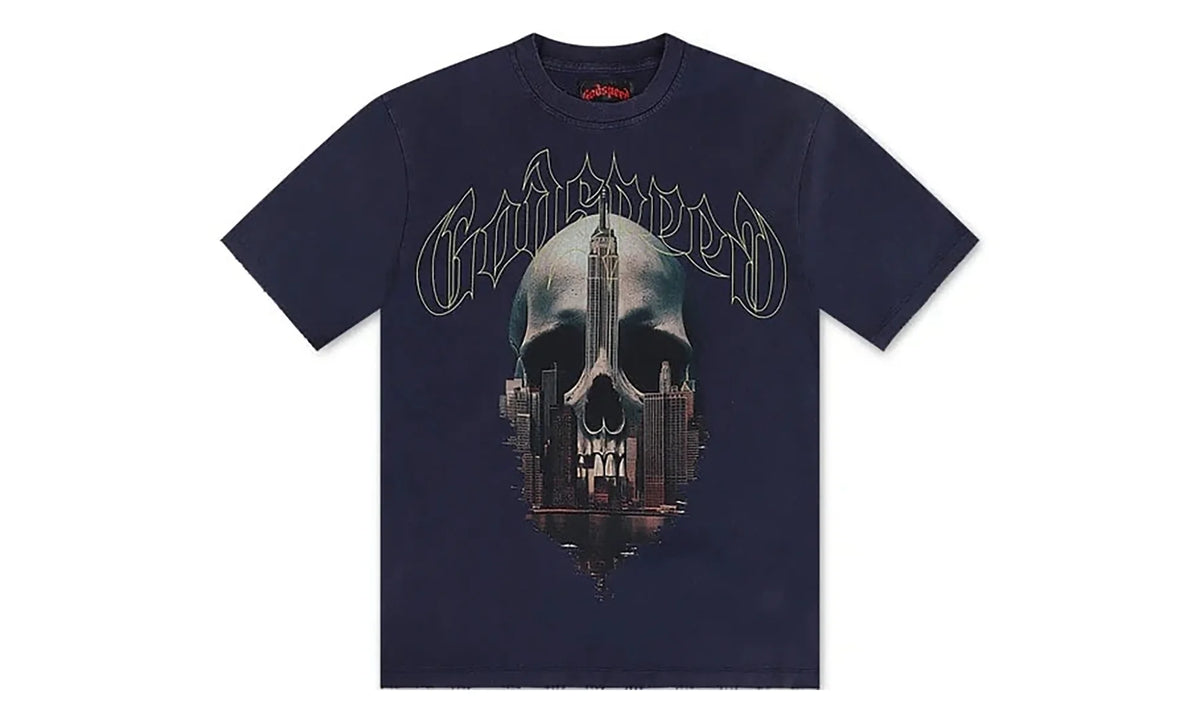 Skyline T-Shirt "Navy Wash" 3QEHJBQ9
